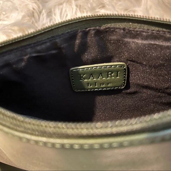 Kaari Blue Olive Green Large Travel Case - Picture 3 of 5